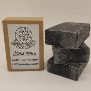 Mýdlo s aktivním uhlím Černá perla